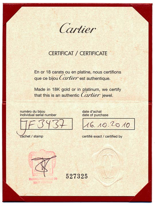 Foto 9 - Original Les must de Cartier Trinity Gold-Ring Tricolor, R5724